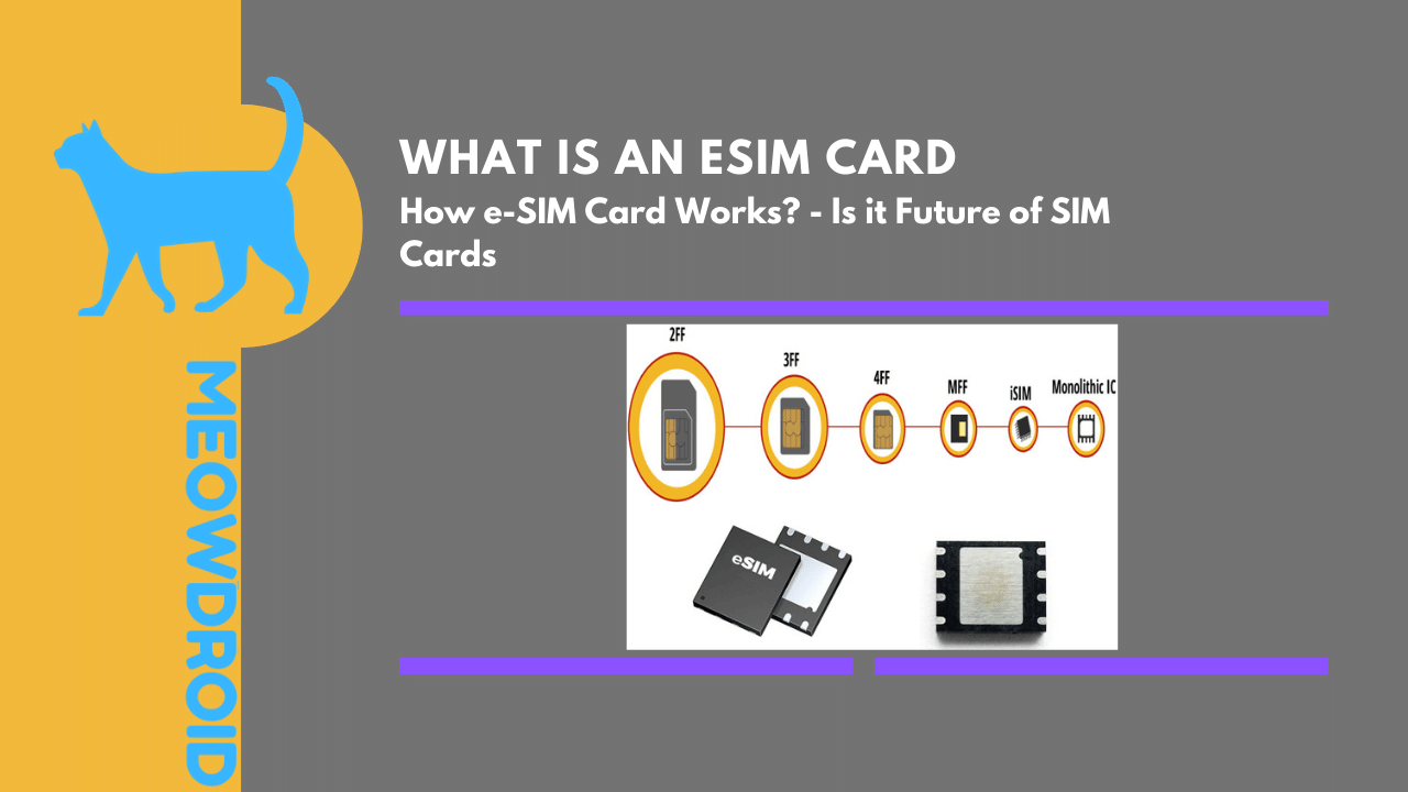 ¿Qué es una tarjeta eSIM? ¿Cómo funciona la tarjeta e-SIM? - ¿Es el futuro de las tarjetas SIM