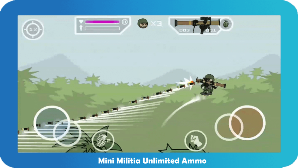 mini militia unlimited ammo