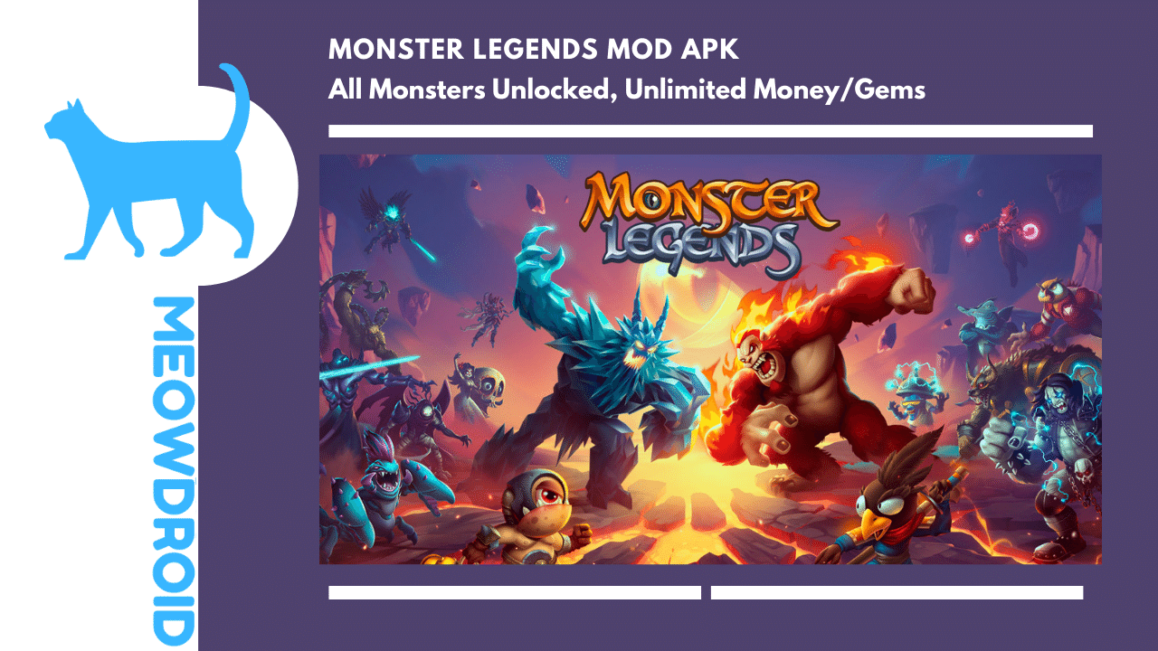 Monster Legends MOD APK V14.5.4 (Unlimited Money, Gems)