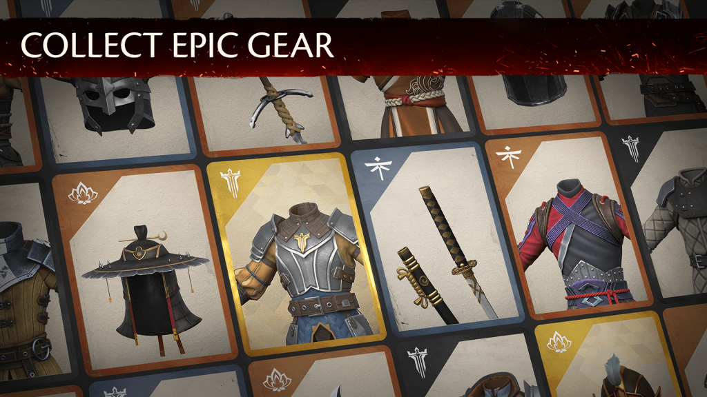 collect epic gear