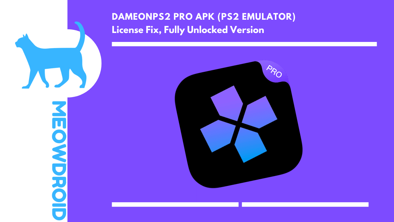 Damon PS2 Pro APK V5.0Pre2 (MOD Lisans Düzeltmeleri, Tamamen Kilitli Değil)