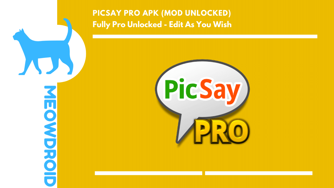 Descarga PicSay Pro Mod APK 1.8.0.5 (Todas las funciones Premium desbloqueadas)