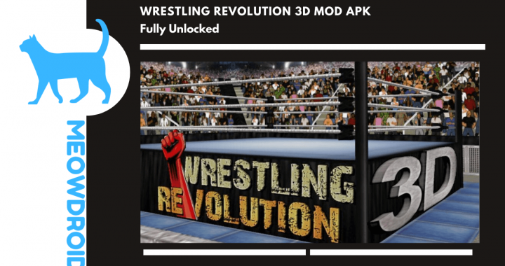 Wrestling Revolution 3D MOD APK V1.720.64 (полностью разблокирован).