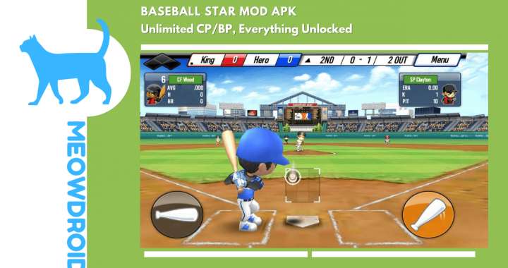 Descargar Baseball Star MOD APK V1.7.4 (CP y BP ilimitados)