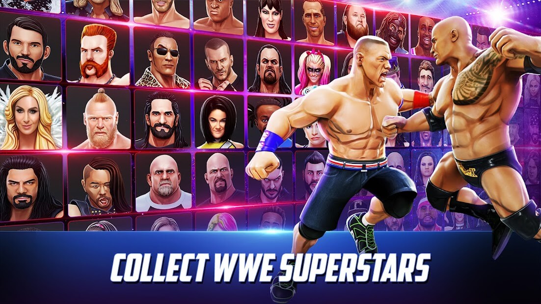 coleccionar superestrellas de la wwe