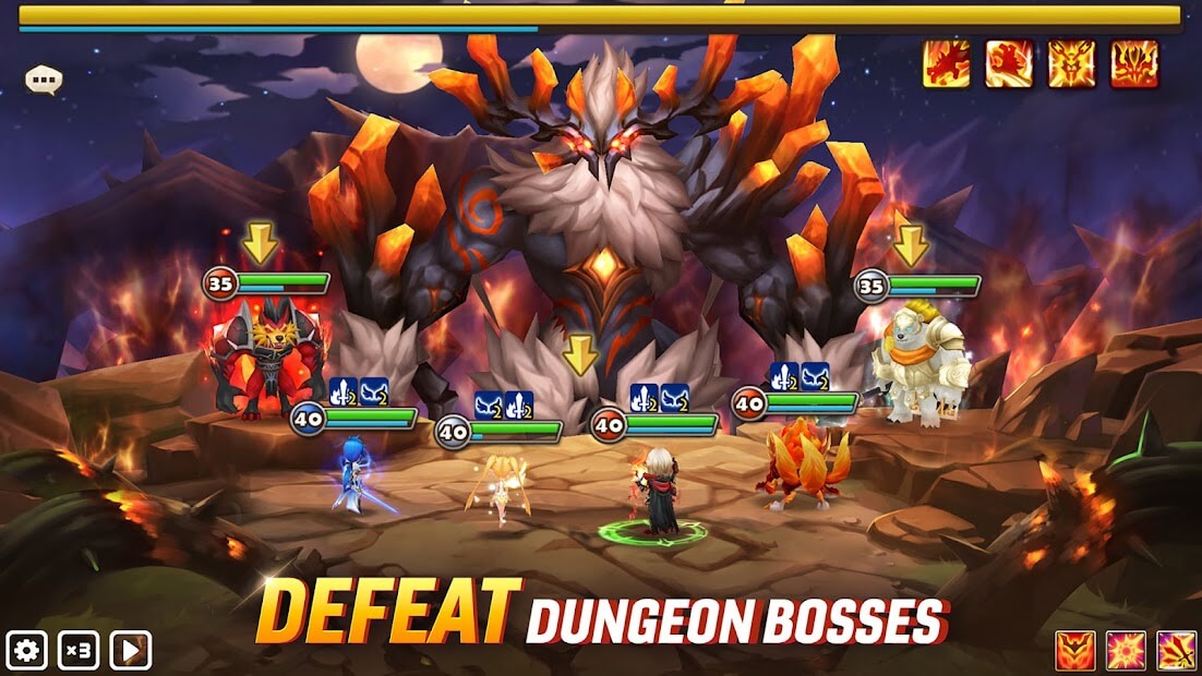 defeat dungeon bosses