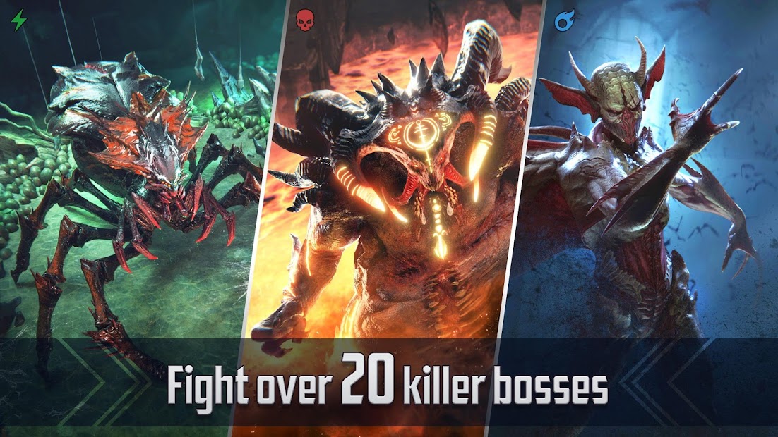fight over 20 killer bosses