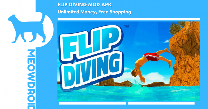 Flip Diving MOD APK V3.5.60 (Неограниченные деньги/билеты/монеты).