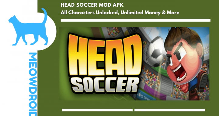 Head Soccer MOD APK V6.18 (Unlimited Money, Everything Unlocked)