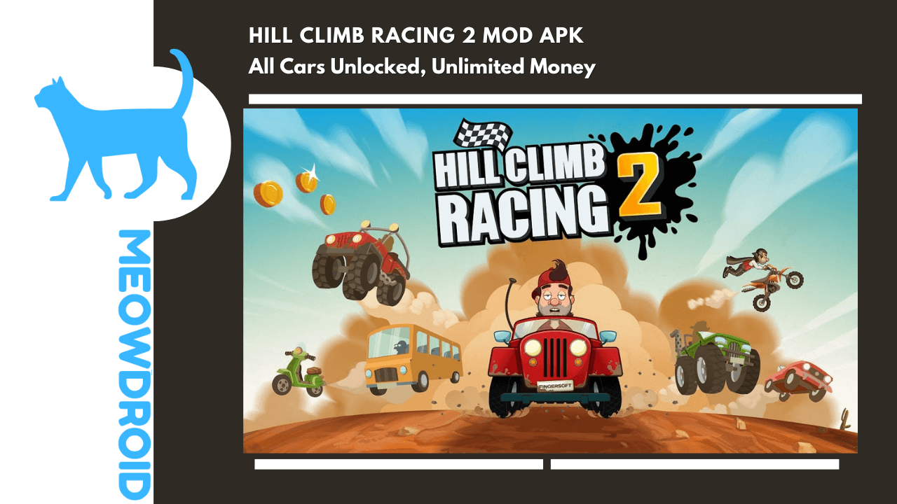 Hill climb Racing mod apk New 1.57.0 hack mod apk