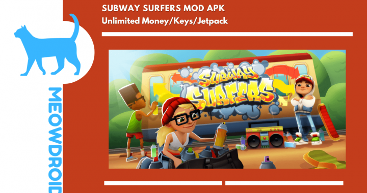Subway Surfers MOD APK V3.4.0 (Unlimited Coins/Keys, All Characters Unlocked)