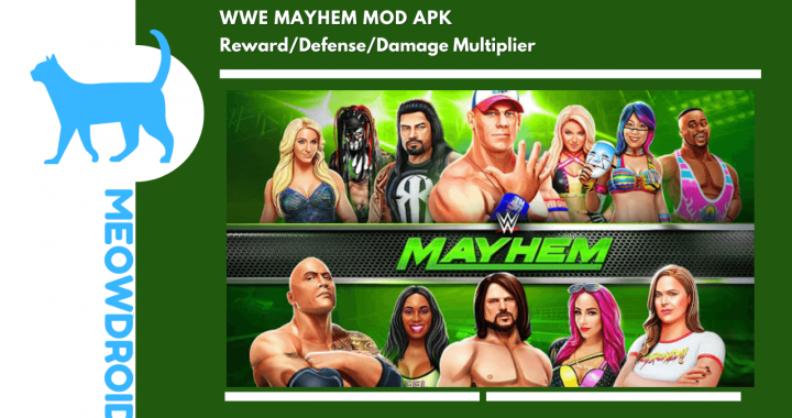 WWE Mayhem MOD APK V1.64.137 (Tüm Karakterlerin Kilidi Açık)
