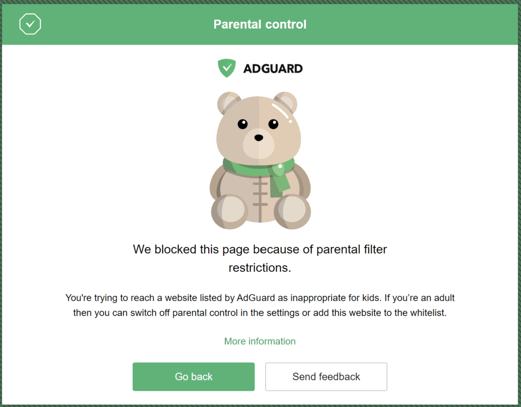 AdGuard Parental Control