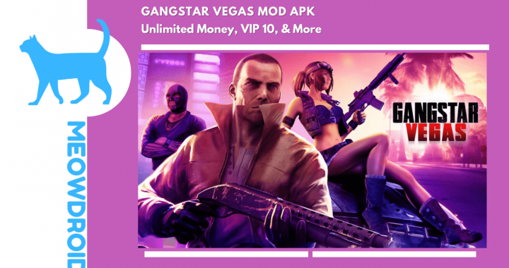 Gangstar Vegas MOD APK V5.8.1c (VIP 10, неограниченные деньги).