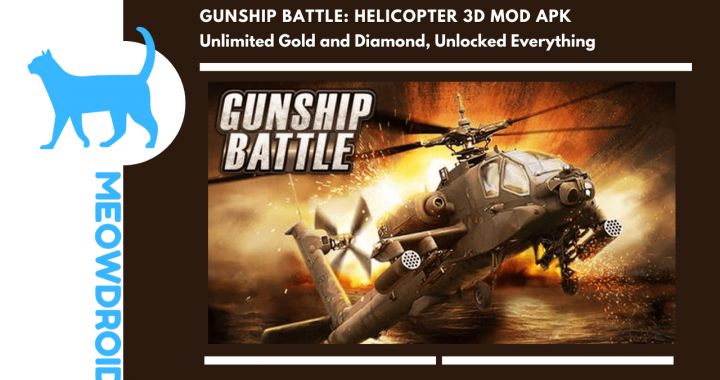 Batalha de tiros: Helicóptero 3D MOD APK (Unlimited Everything)