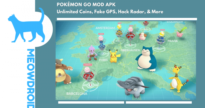 Pokemon GO MOD APK V0.263.1 (Unlimited Coins/Fake GPS)