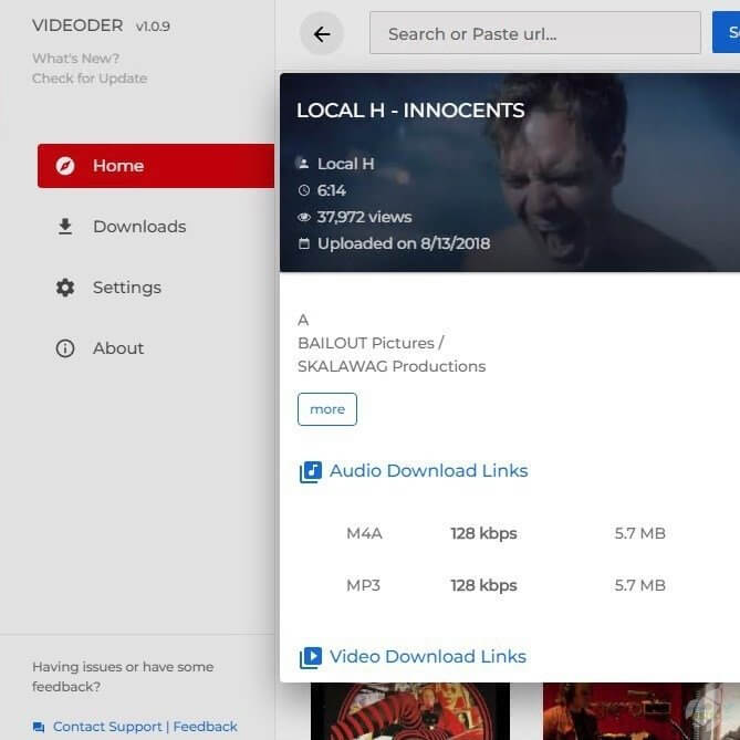 vídeos do youtube para download do videoder