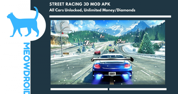 Street Racing 3D MOD APK V7.4.0 (Неограниченные деньги и алмазы).