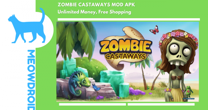 Zombie Castaways MOD APK V4.42.1 (Free Shopping, Unlimited Money)
