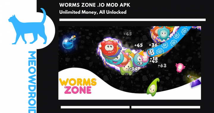 Worms Zone .io - Hungry Snake MOD APK V4.0.0 (Unlimited Money)