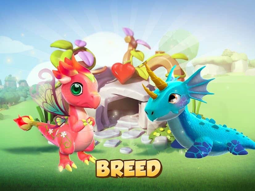 breed in dragon mania legends