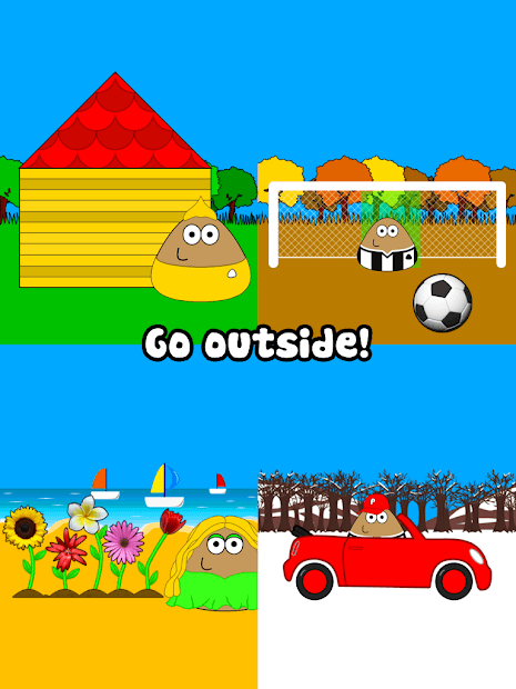 go outside